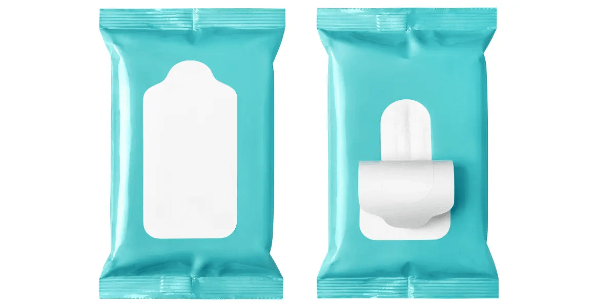 Resealable Labels for Medical Disinfectant Wipes