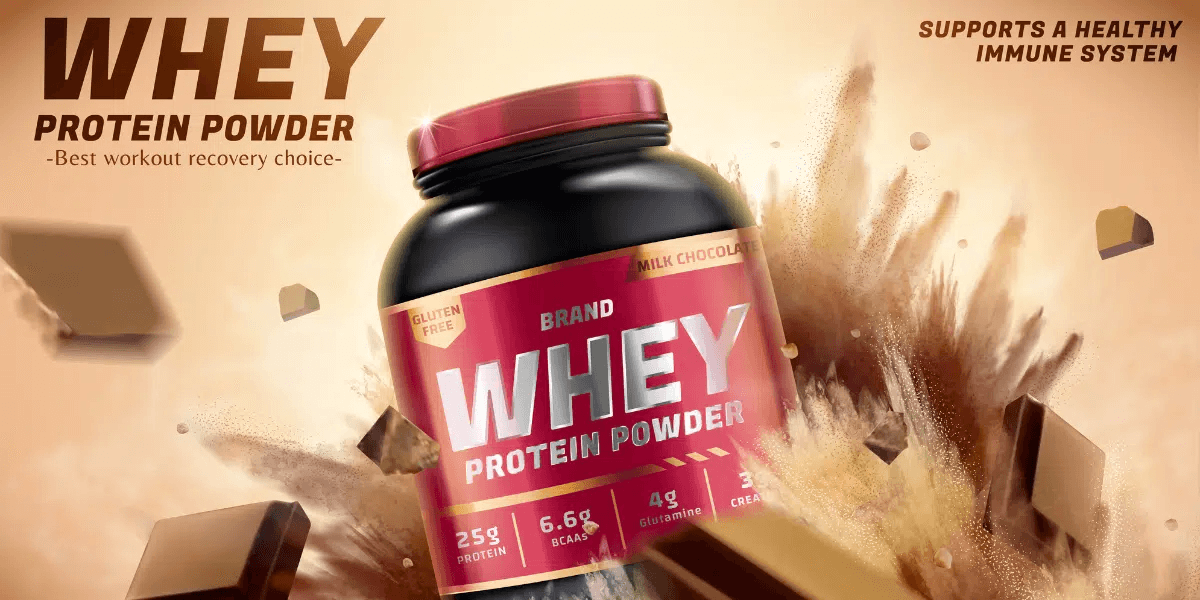 Whey Protein Labels: Custom Labels For Protein Powder, Vitamins, and Supplements