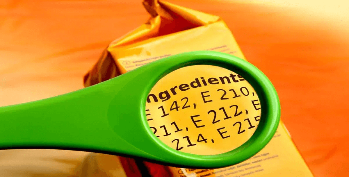 Expandable Ingredient Labels For Food Products