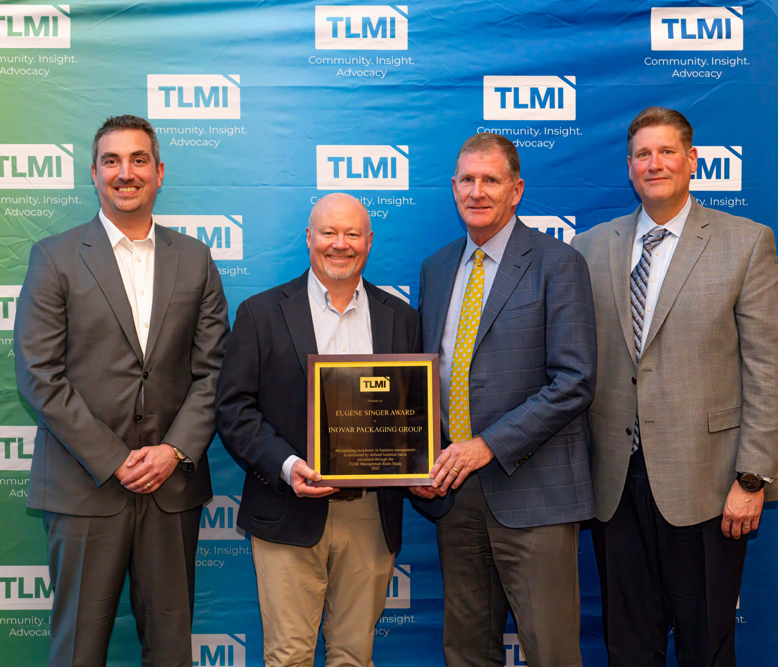 Inovar Wins the TLMI Eugene Singer Award for Excellence