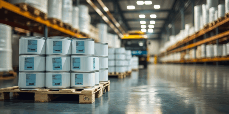 Custom paint labels on cans of paint