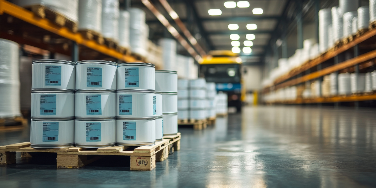 Custom paint labels on cans of paint