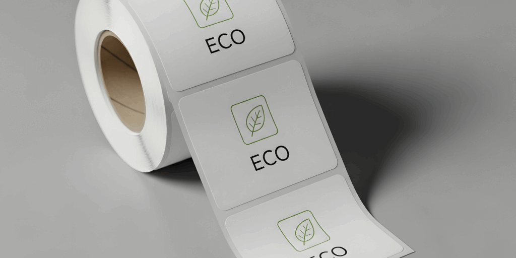 eco friendly product label printing